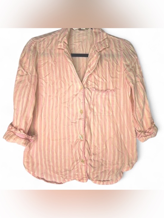 Victoria's Secret Other - Victoria's Secret Pink and Cream Pajama Set. Size XS. 100% Cotton. Well loved!